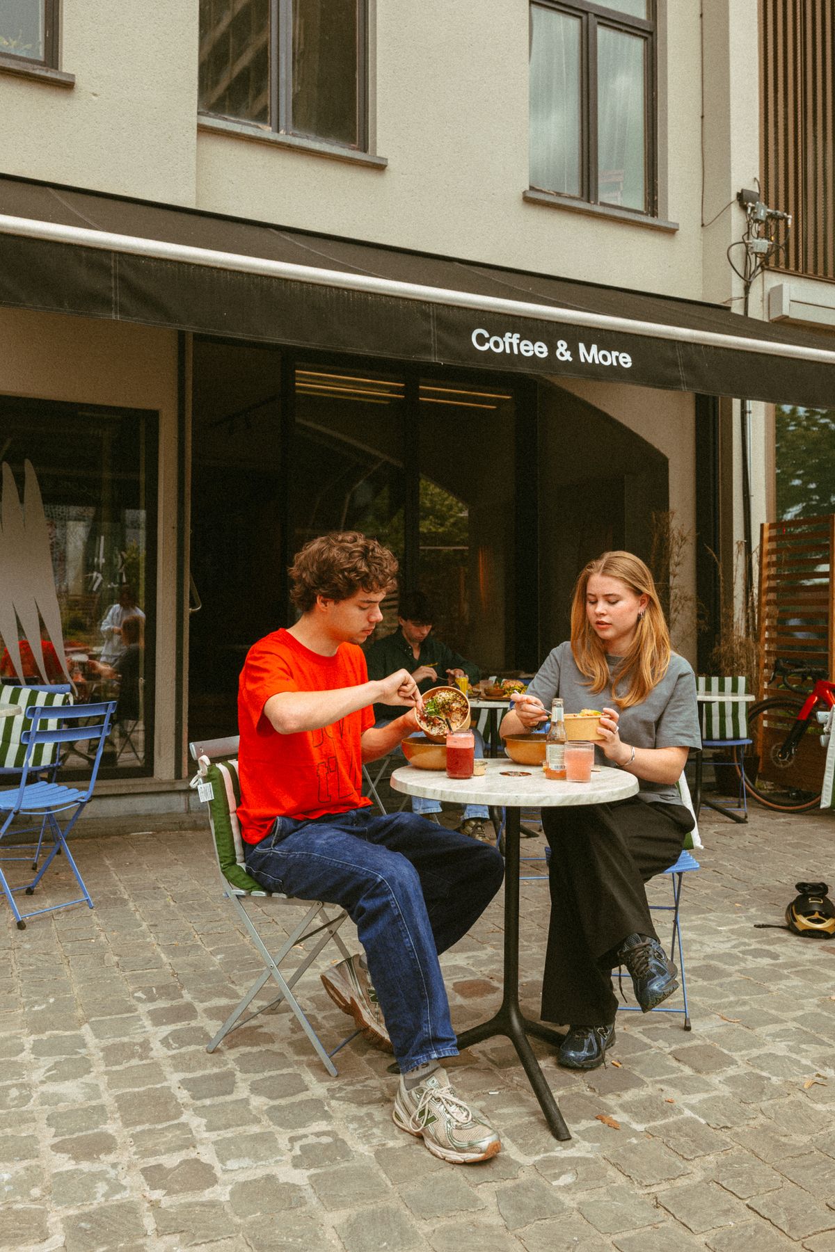 The Claw terrace on the Oude Beestenmarkt