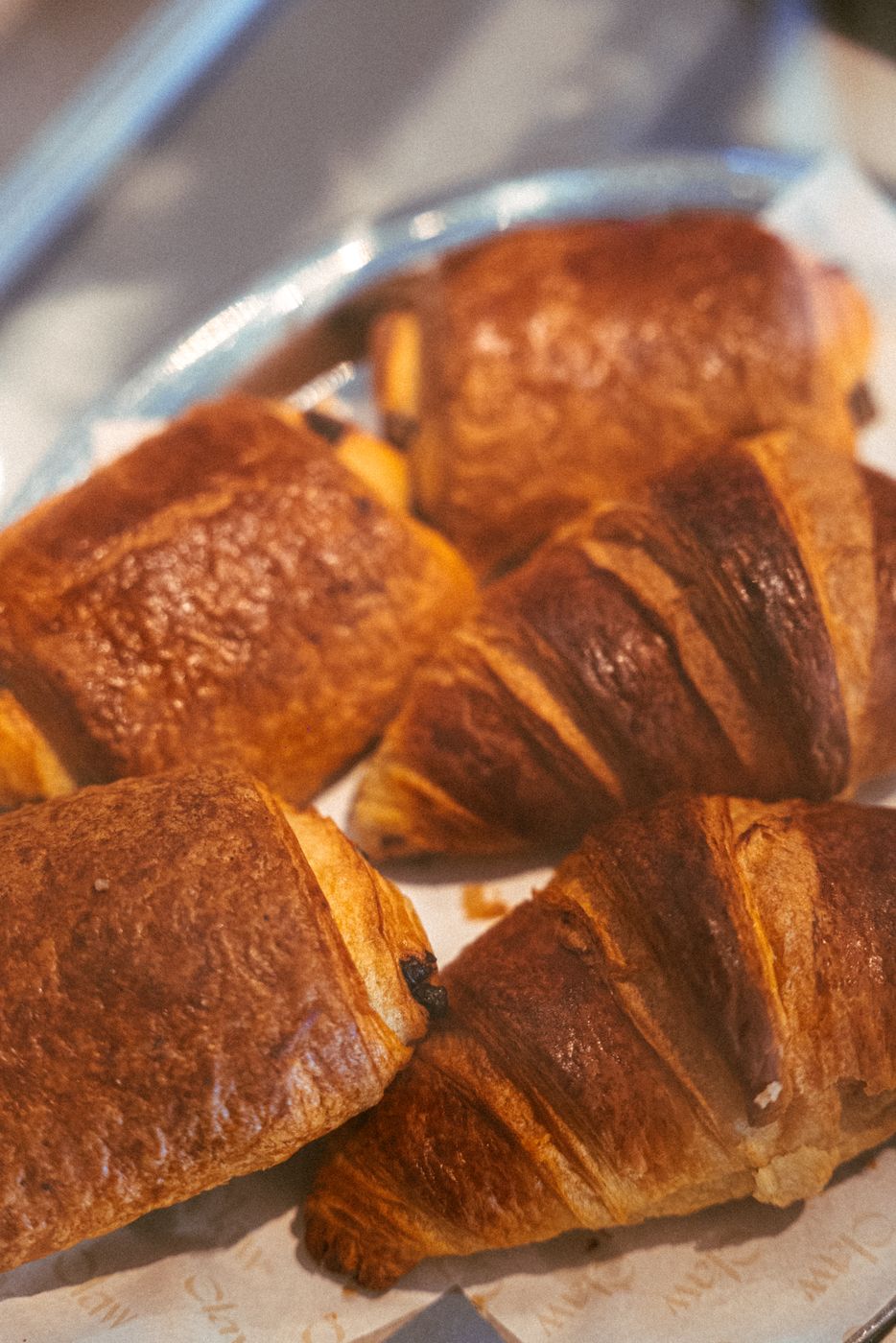 Croissants and pain au chocolat